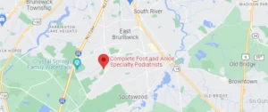 Complete Foot & Ankle Specialty office location on Map